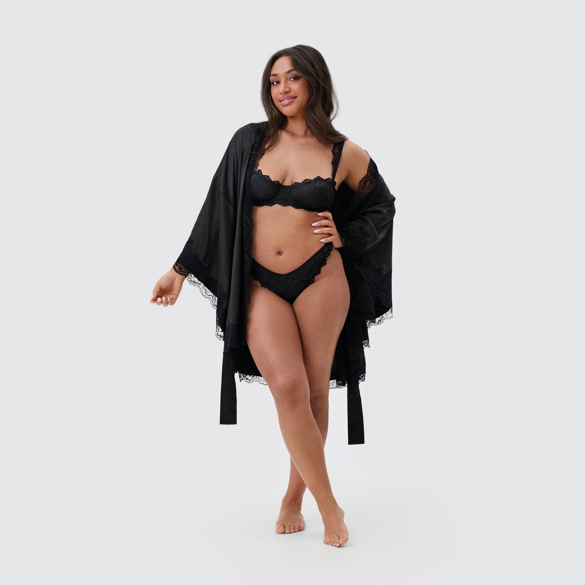 VDAY Lace Balconette Bra