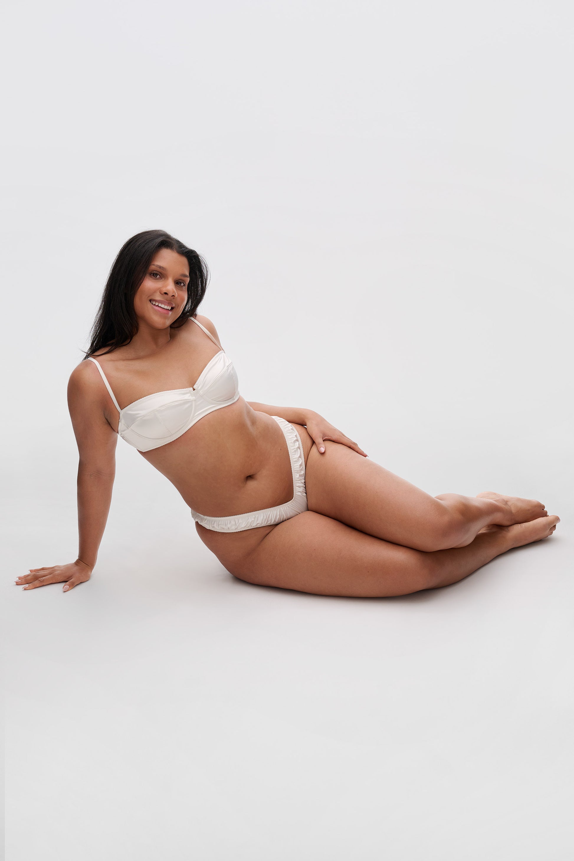 Satin Balconette bra